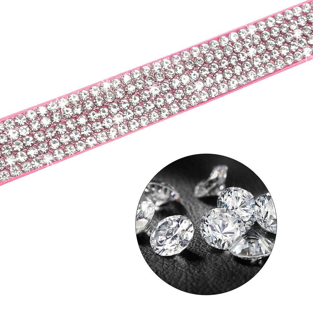 Title 12, Fashion Rhinestone Dog Leash Pet Bling Shiny Ca...