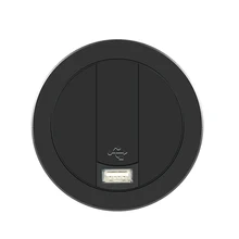 Embed Desktop Fast Wireless Charger Furniture Office Table Desk Mounted Quick Charging Embedded For Iphone X Xs Max Samsung S9