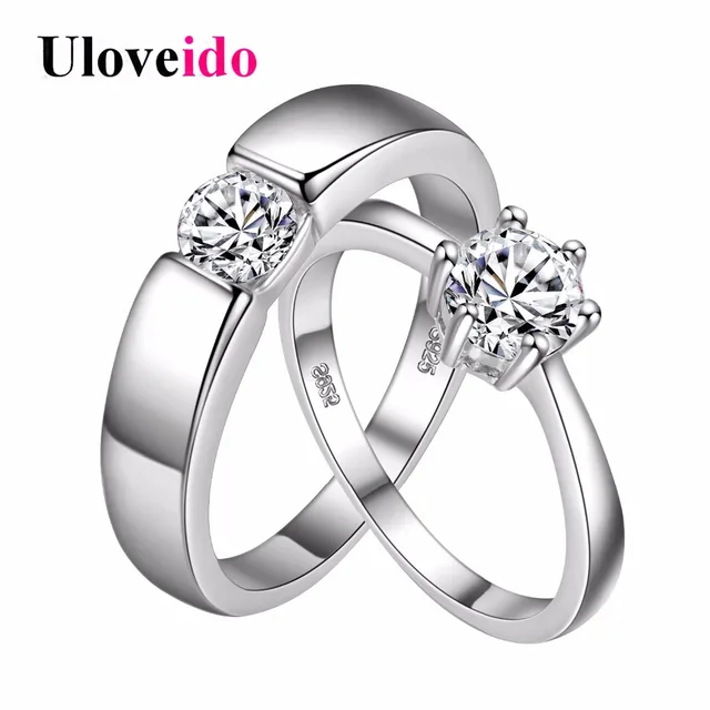 designer forever love wedding rings pair couple rings men jewelry engagement ring size 12