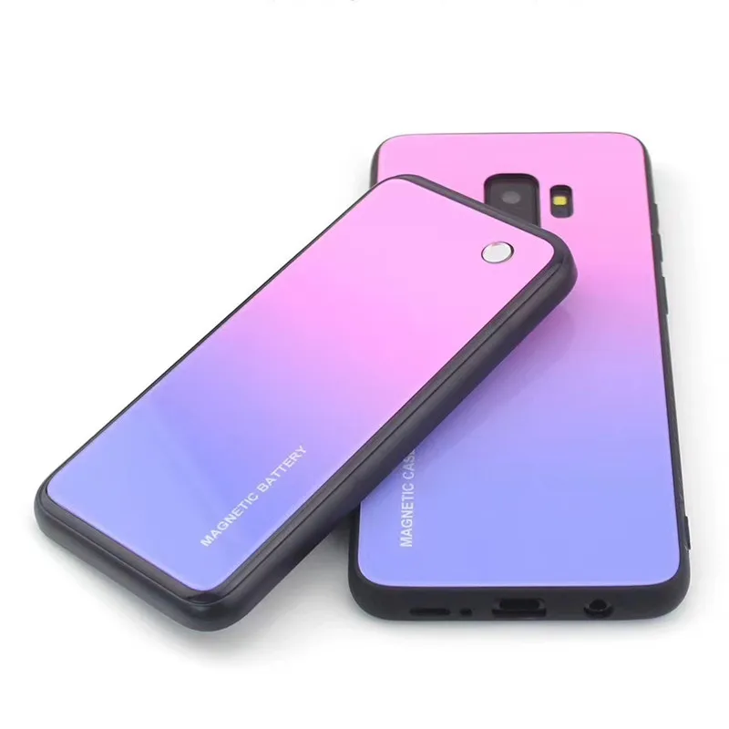 NTSPACE 5000 мАч беспроводной магнитный чехол для зарядки аккумулятора Samsung Galaxy S7 Edge S8