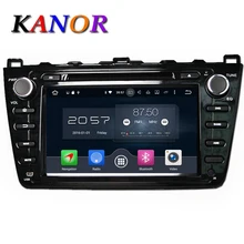 Kanor Octa core Android 6.0 2 г автомобильный DVD GPS для Mazda 6 Ruiyi ultra 2008 2009 2010 2011 2012 авторадио Мультимедиа Аудио стерео
