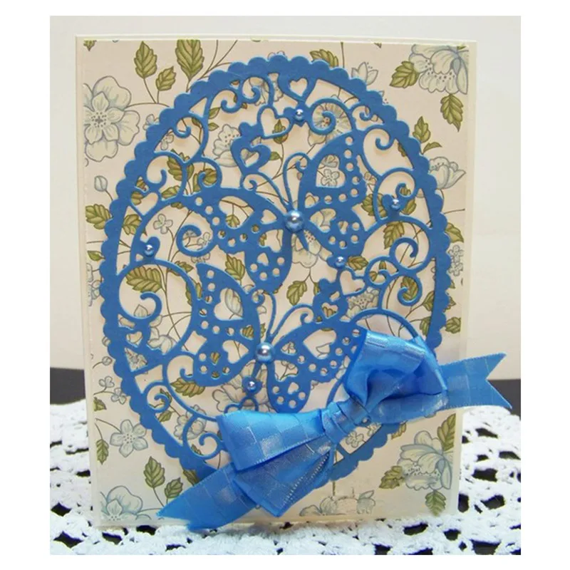 

GJCraft 80*108mm Butterfly New 2019 Metal Cutting Dies for Scrapbooking Embossing DIY Album Craft Card Decor Die