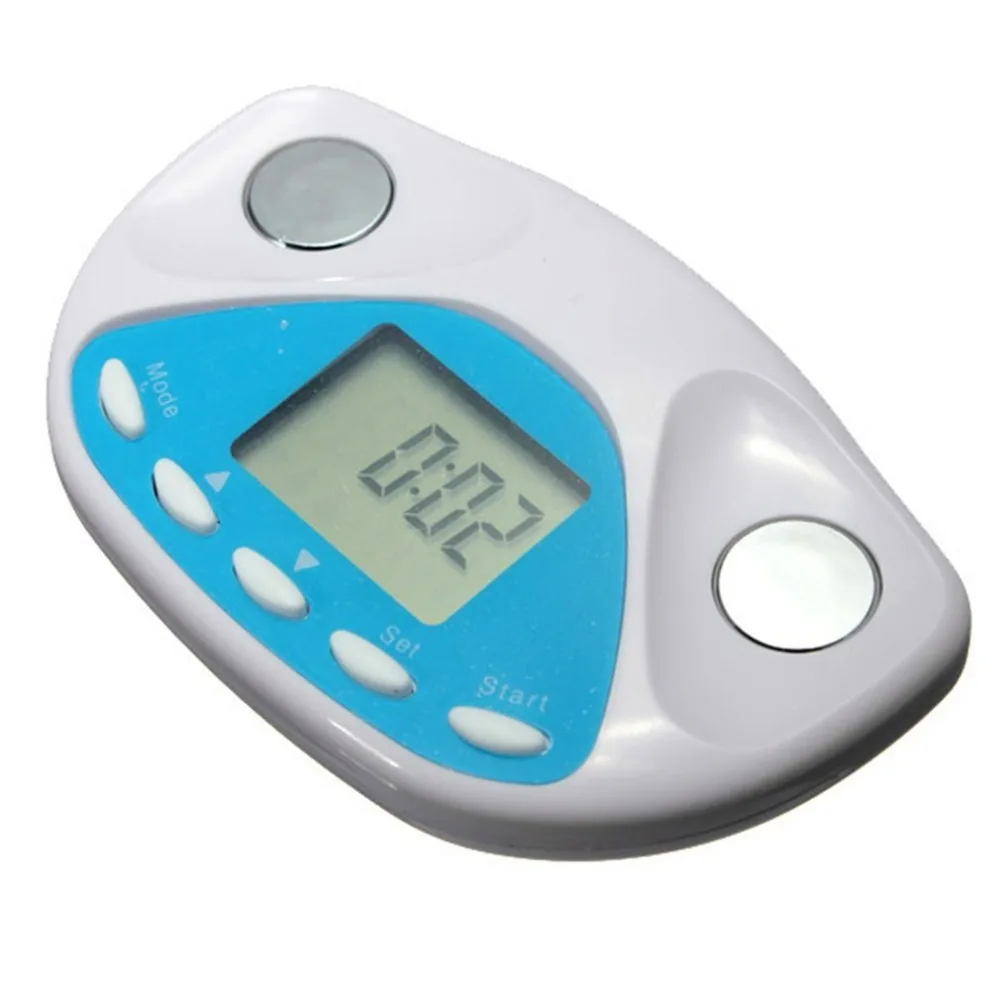 

Portable Digital LCD Screen Handheld BMI Tester Body Fat Monitors Health Care Analyzer Fat Meter Detection