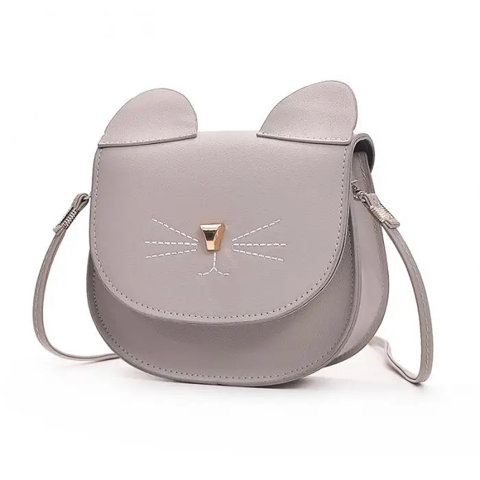 Популярная женская мини сумка на плечо из искусственной кожи с милыми кошачьими ушками женская сумка для путешествий сумка через плечо KA-BEST