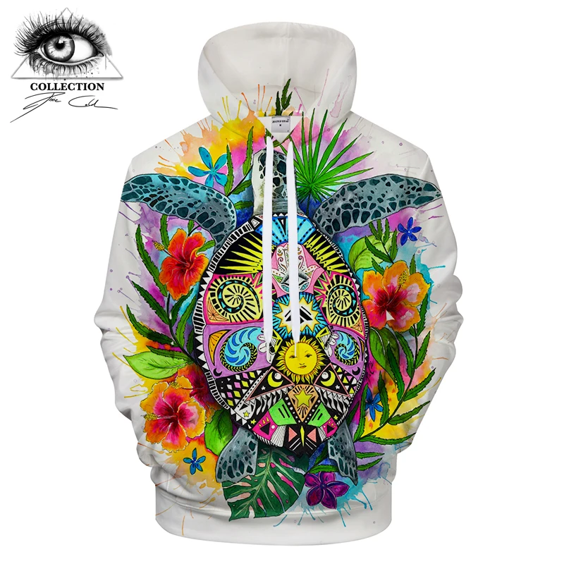 Preise Schildkröte Leben durch Pixie kalte Kunst 2018 Herren Kleidung Hoodies Sweatshirts Männer Marke Hoody Plus Größe Drop Schiff ZOOTOP BÄR