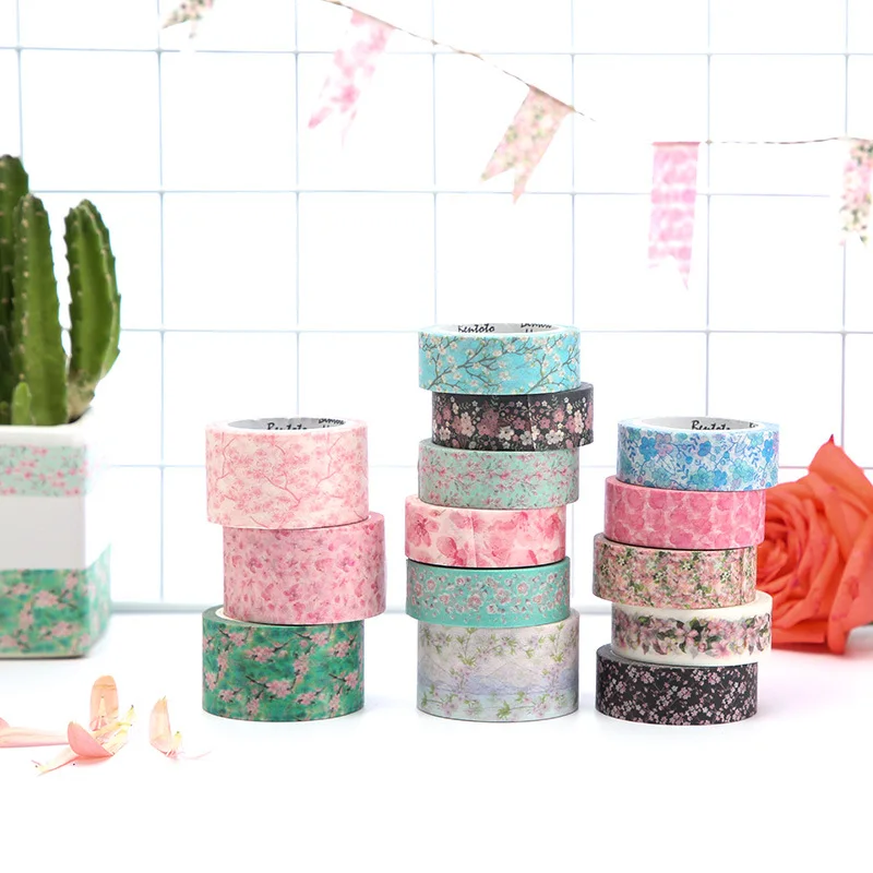 7 метровая лента для оформления альбомов и скрапбукинга|decorative washi tape|washi tapemasking tape |