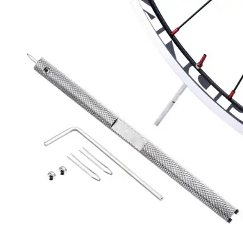 

Bicycle Spoke Cap Drill Stainless Steel Wheel Spokes Repair Tools Maintenance MTB Bike Fixed Gear Puncher Non-slip Accessories