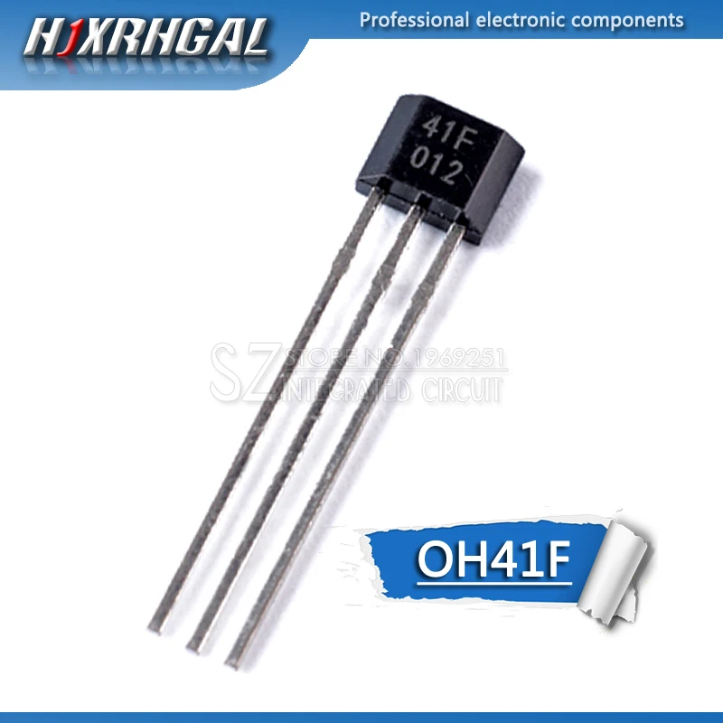 

1PCS 41F TO-92S 0H41 SH41 SS41F TO-92 S41 Bipolar Hall Element Sensor Motor Electric Car Motor Hall Sensor HJXRHGAL