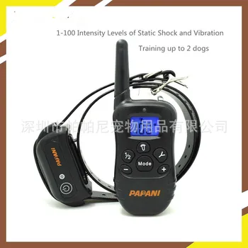 

Pet Dog Training Collar 100 Shock Electric Dog Training Device Electronic Remote Control Collar Deep Waterproof IP7 New