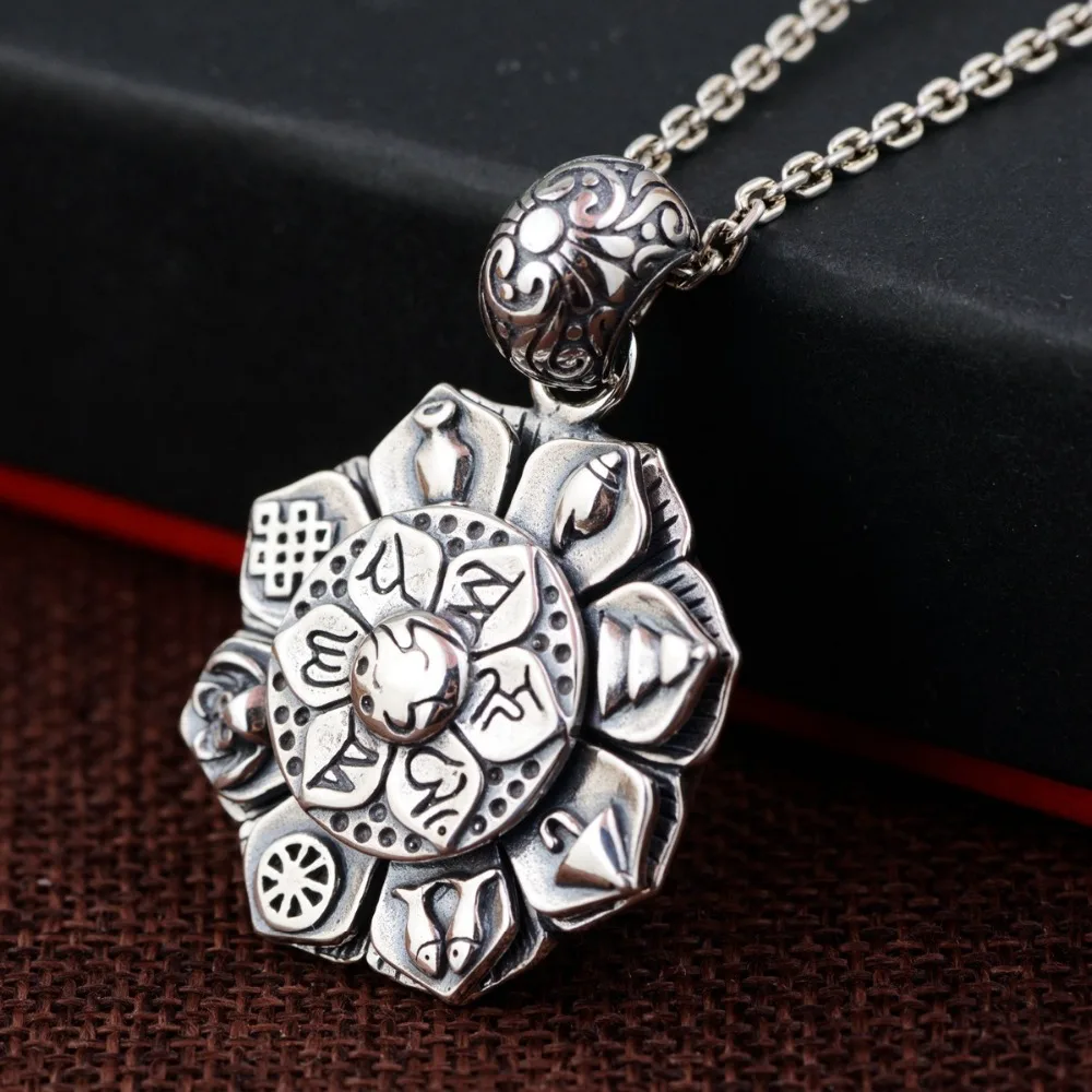 buddhist symbol pendant
