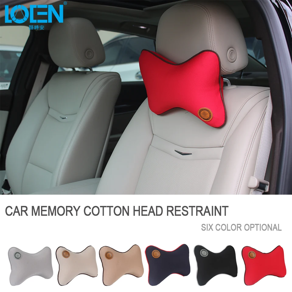 Car Memory Foam Bone Shape Neck Pillow Super Soft Slow Rebound Memory