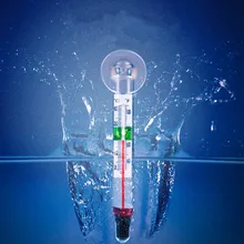 Измеритель температуры воды стеклянная мерная емкость подводный для аквариума измерение температуры воды украшение аквариума