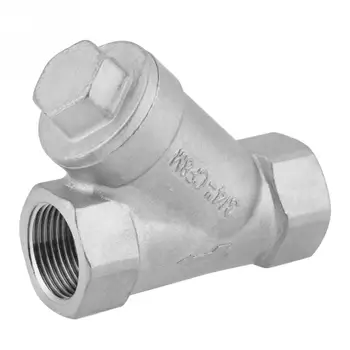 

3/4" DN20 PT 304 Stainless Steel Thread Stainless Steel Y Type Strainer Pump Filter for Water Oil Gas