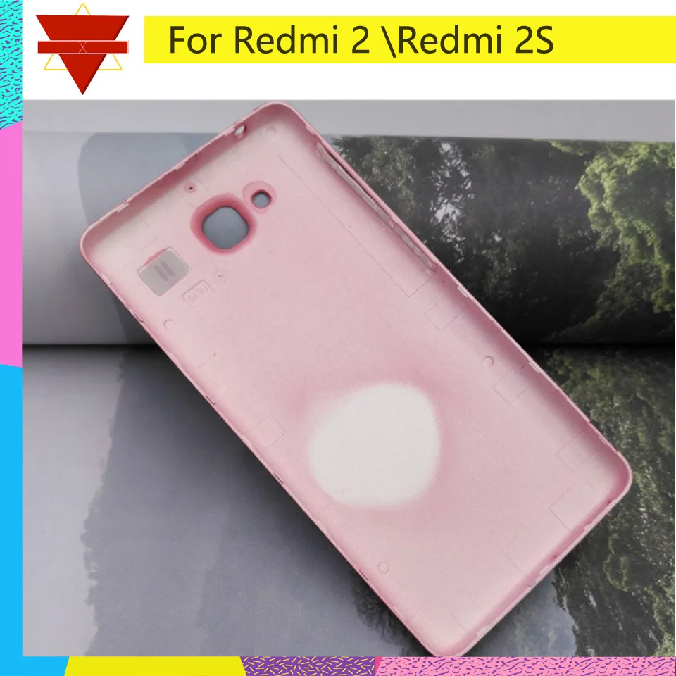 Пластиковая Задняя крышка для Xiaomi Redmi 2 hongmi 2, задняя крышка, чехол для батареи, Корпус Корпуса, крышка для Redmi 2S