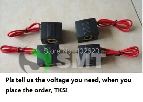 

Free Shipping 10PCS Electric solenoid Coils DC12V for Water Solenoid Valve VX2120-06 or VX2120-08 DC24V,AC11-0V or AC220V