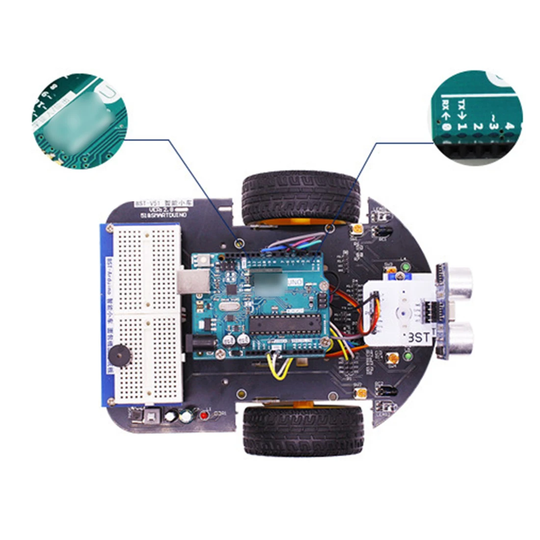 2-In-1 Project Super Starter Kit Smart Robot Car With Tutorial Programme Toys For Arduino With R3 Mainboard Standard Version