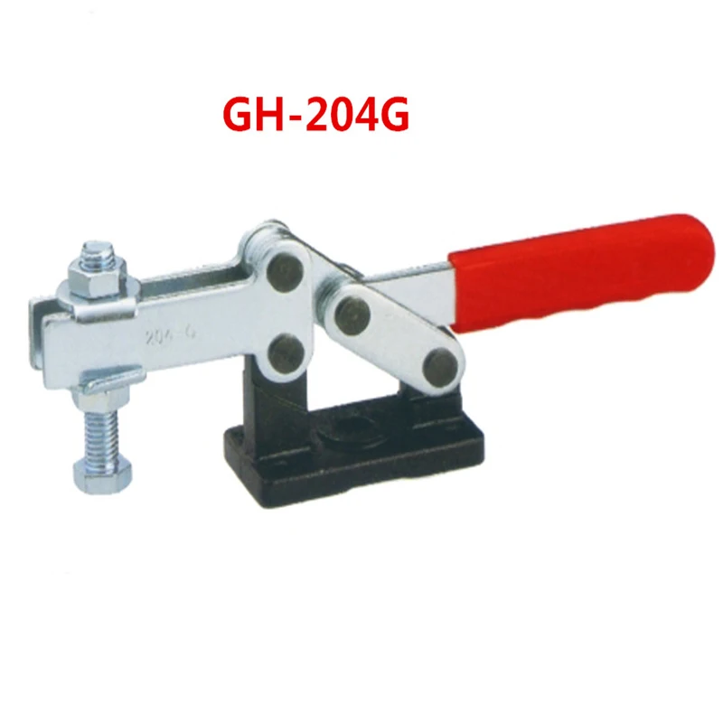 

1PCS Horizontal Holding Capacity 636Kg Toggle Clamp Tool GH-204-G/GH-204-GL Quick Release Tool