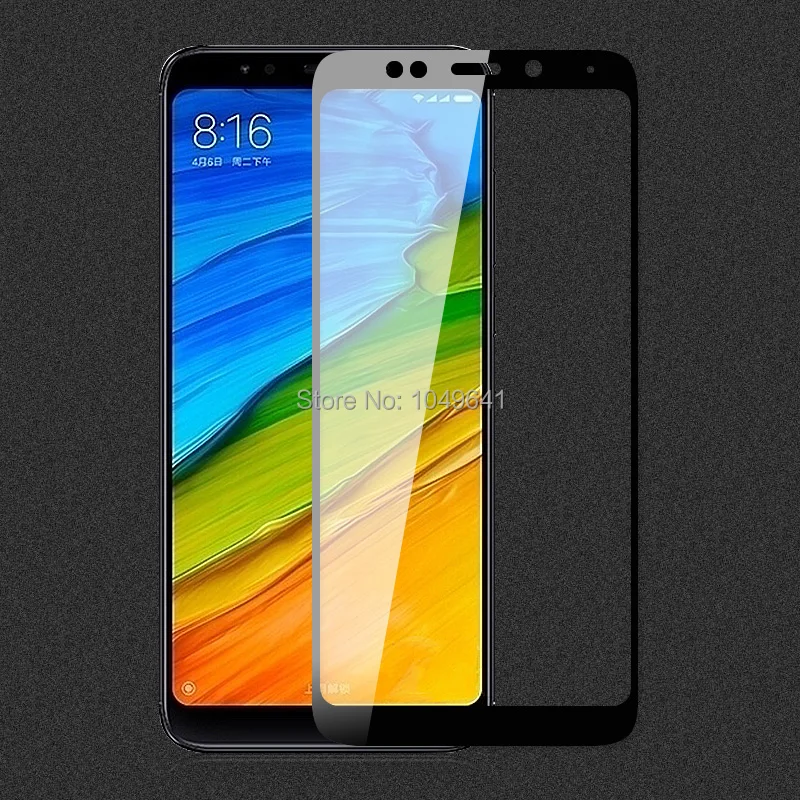 KXM1290_3_2D Full Screen Covered Explosion-proof Tempered Glass Film for Xiaomi Redmi 5 Plus 5.99 inch