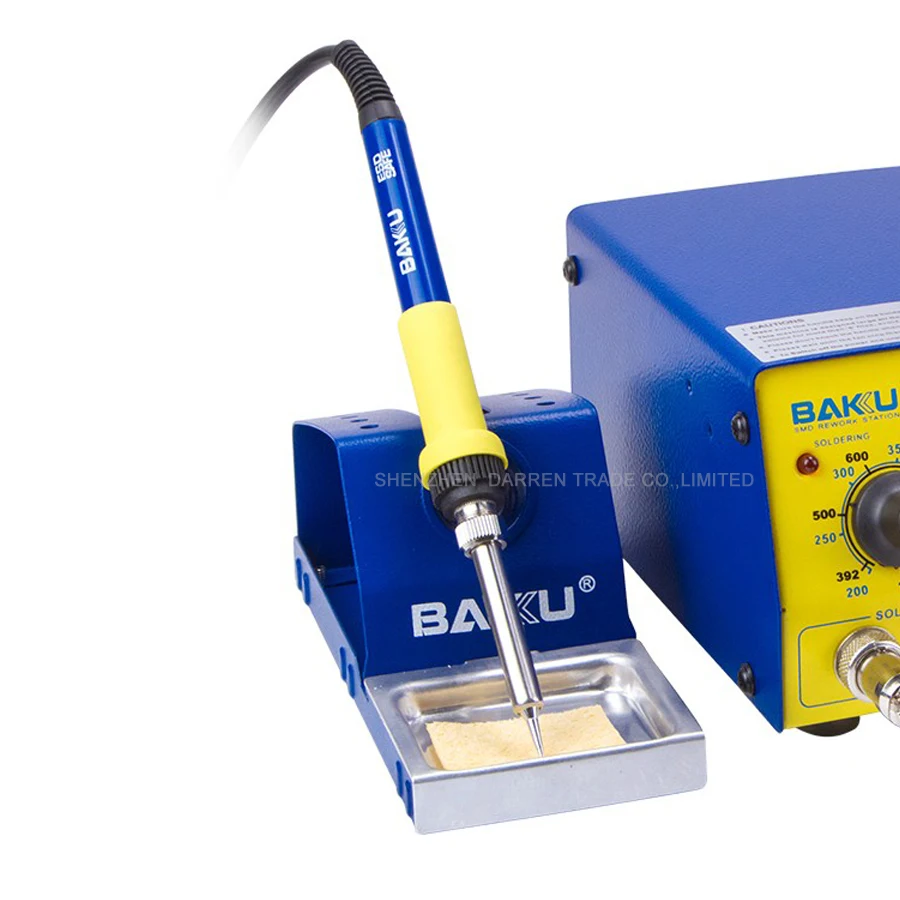 US $59.50 Electric Soldering Station Phone Hot Air SMD Rework Station BAKU BK601D LED Digital Display Soldering Gun BGA Rework Station