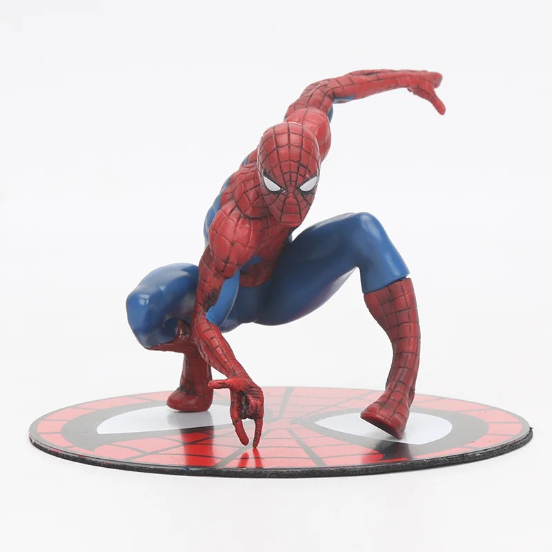 Игрушки Marvel, 11 см, Фигурка Человека-паука ARTFX+ статуя, 1/10 масштаб, предварительно окрашенная модель, набор, Удивительный Человек-паук, Коллекционная модель игрушки - Цвет: normal spiderman