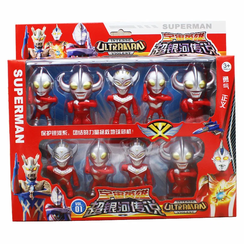 

9pcs Ultraman Kai LegoINGlys NinjagoINGly Lepin Models Building Toys For Children Christmas Action Figures Ultraman Garage Kit
