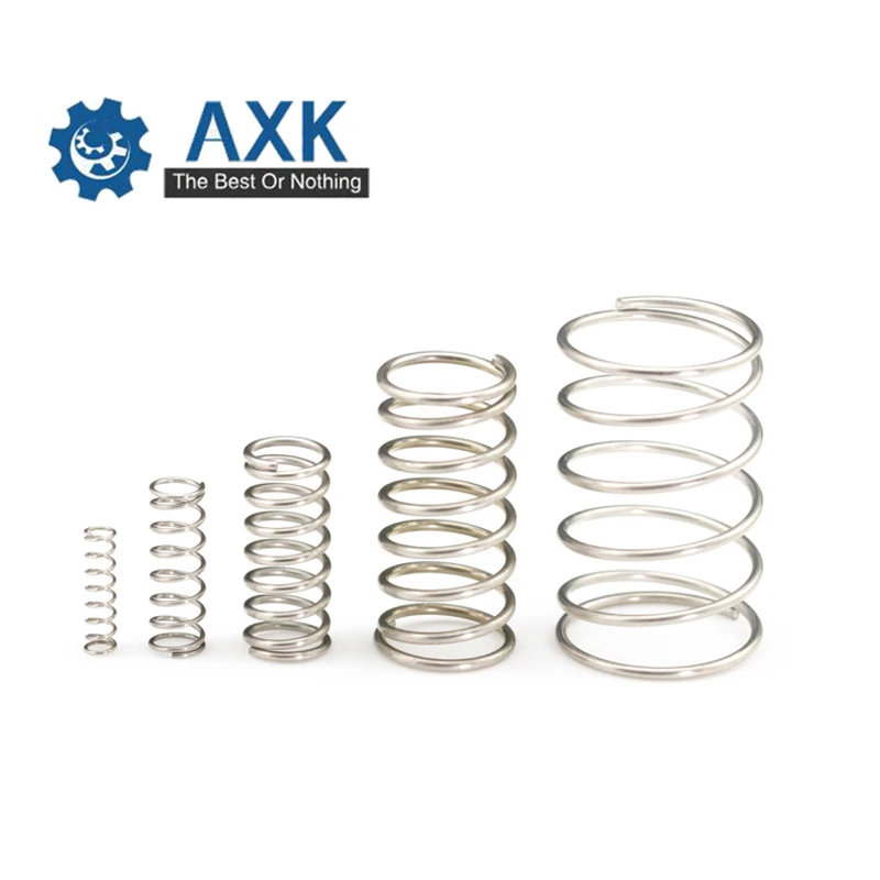 

20pcs/Lot 1.6*12*10-50 Small Coil Compression Spring,Stainless Steel Springs,Small Spot Micro Compression Spring For 3D Printer
