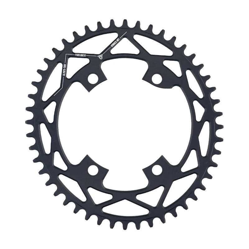 

PASS QUEST R110 / 4 BCD 110BCD Oval Road Bike Narrow Wide Chainring 42T-52T Bike Chainwheel ultegra R7000 R8000 DA9100