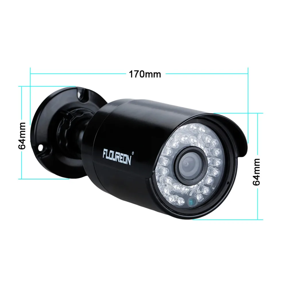 FLOUREON 960 P AHD 1.3MP 2000TVL камера безопасности ночного видения водостойкая наружная