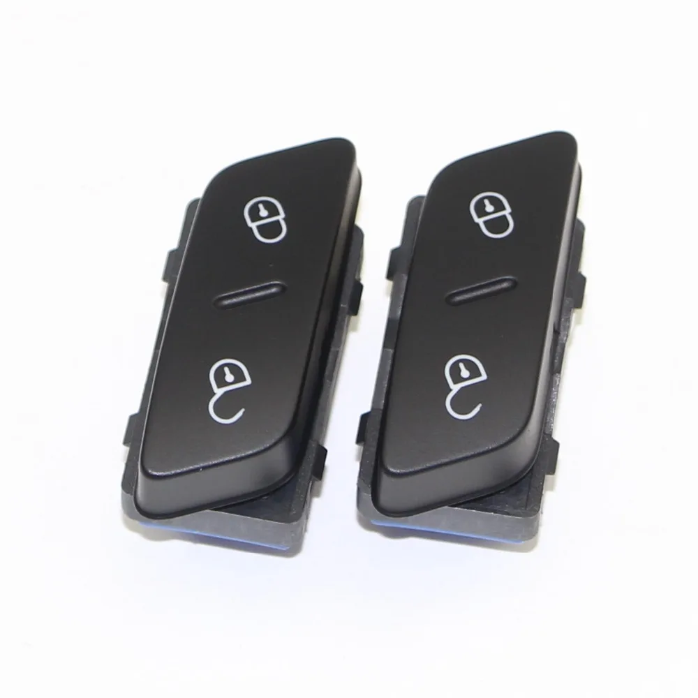 

2Pcs CAR CENTRAL LOCKING SAFTEY SWITCH DOOR LOCK BUTTON SWITCHES Fit FOR VW JETTA GOLF 5 6 PASSAT CC TIGUAN 1K0 962 125 B