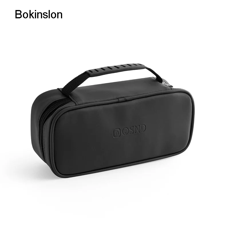 

Bokinslon Fashion Lady Cosmetic New Cases Bag Nylon Multifunctional Cosmetic Storage Bags Women Solid Color Female Toiletry Pouc