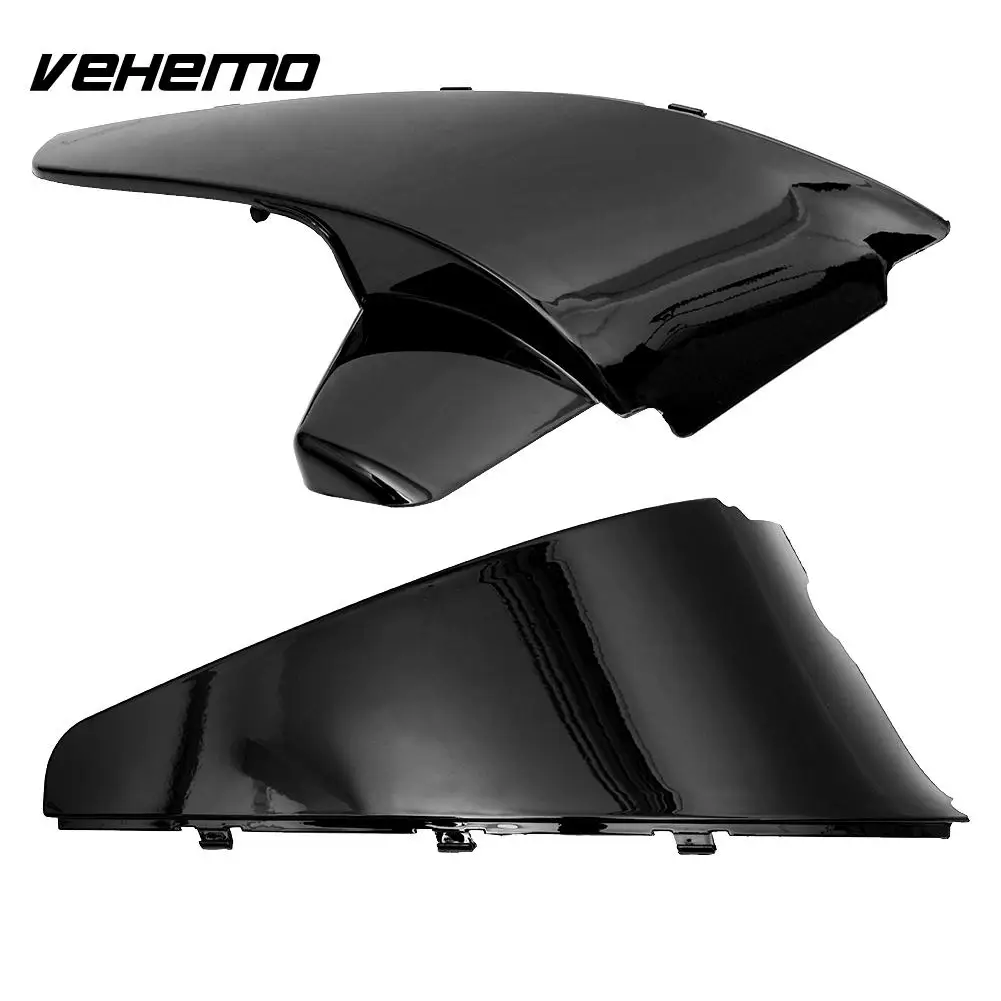 

Vehemo Vehicle Battery Side Faring Cover ABS Black For Honda Shadow 1988-1998 VT600 VLX 600 STEED400 Repair