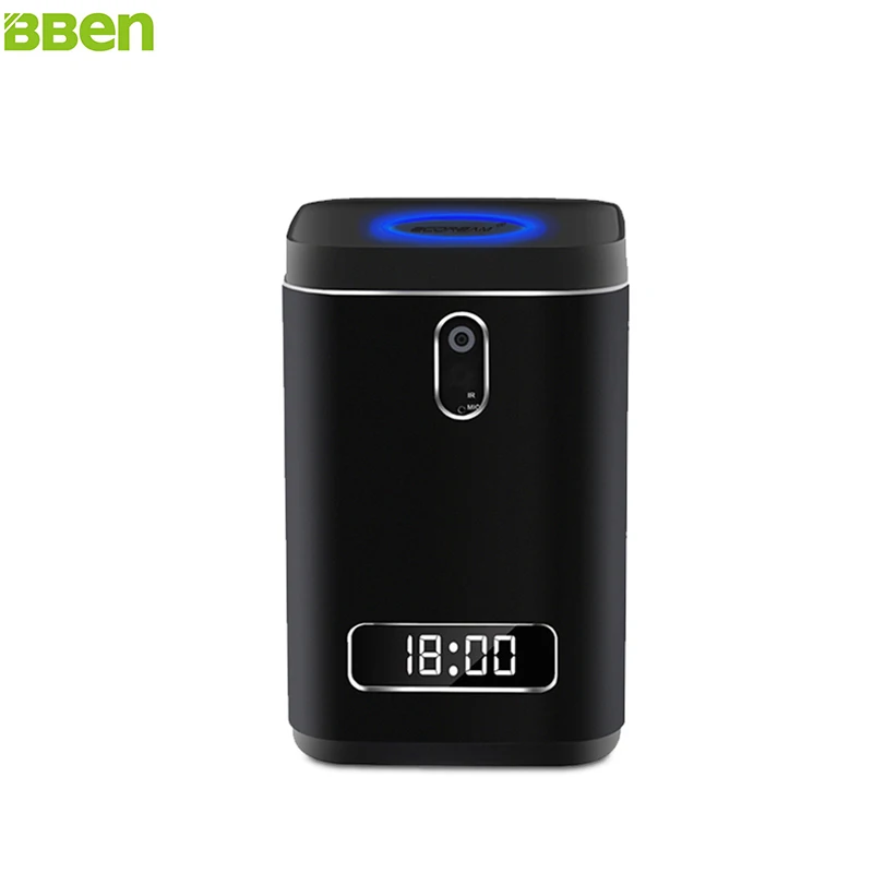 BBen Mini Desktop PC Windows 10 Ubuntu Linux Intel Z8300 Quad Core DDR3L 2G eMMC 32G 2.0MP Camera 24h LED Light 300mAh Battery