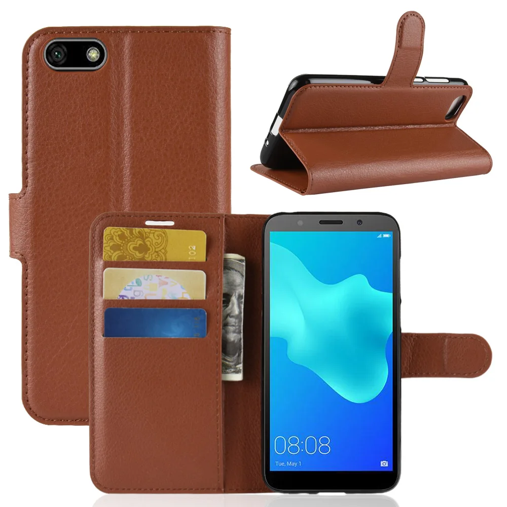 pu case for huawei Huawei Honor 7A DUA-L22 5.45 Inch Lật PU Da Ốp Lưng Điện Thoại Huawei Honor 7A 7 Một Honor7A Nga phiên Bản Da Ốp Lưng huawei pu case