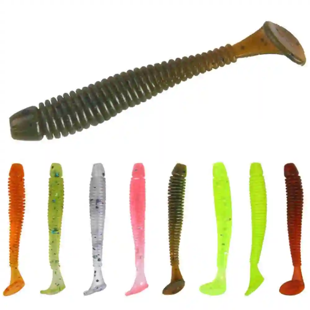 10pcslot 0.7g5.5cm Wobblers T Tail Soft Bait Saturn Worm Swimbaits Silicone Soft Lure Fly Fishing Bait Carp Bass Tackle 10pcslot 0.7g5.5cm Wobblers T Tail Soft Bait Saturn Worm Swimbaits Silicone Soft Lure Fly Fishing Bait Carp Bass Tackle