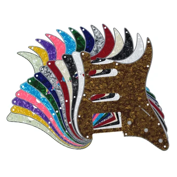 

NEW 13PCS SSH Pickguard Strat Guitar Pick Guard Scratch Plate 4ply for American Standard FD Strat Style Guitar