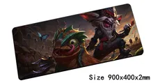 Kled mouse pad 900x400mm pad mouse lol notbook computer mousepad Cantankerous Cavalier gaming padmouse gamer laptop mouse mats