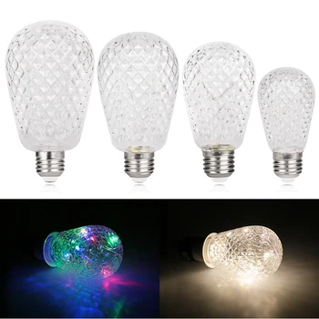 

E27 LED Bulb AC85-265V RGB Copper LED String Light Colorful Magic Ball Christmas Holiday for Home Decoration Lamp