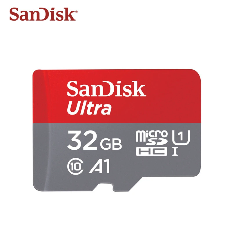 Sandisk A1 Micro SD Card 16 ГБ TF карты памяти 32 ГБ адаптер Class 10 SDXC 64 ГБ 128 ГБ MicroSD - Емкость: 32 Гб