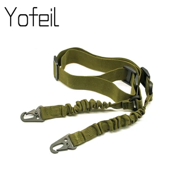 

Outdoor Tactical Adjustable Two Point Sling Military Equipment Hunting Airsoft Gun Rifle Pistol Strap Gun rope
