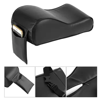 

Black Armrest Cushion PU leather universal Memory Cotton Foam Soft Pad