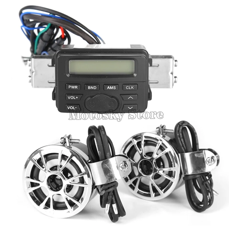 motorcycle handlebar stereo systems