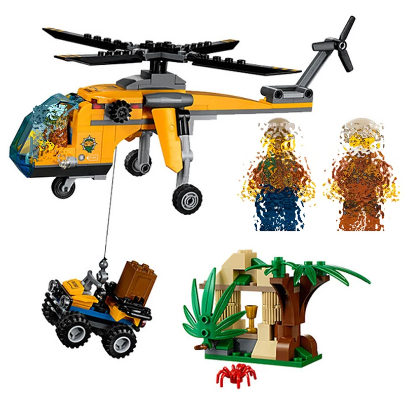 jungle cargo helicopter