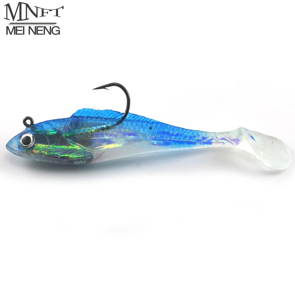 Мягкая рыболовная приманка MNFT 8 шт./лот 10 5 см 15 г|soft baits|3d eyesfishing bait |