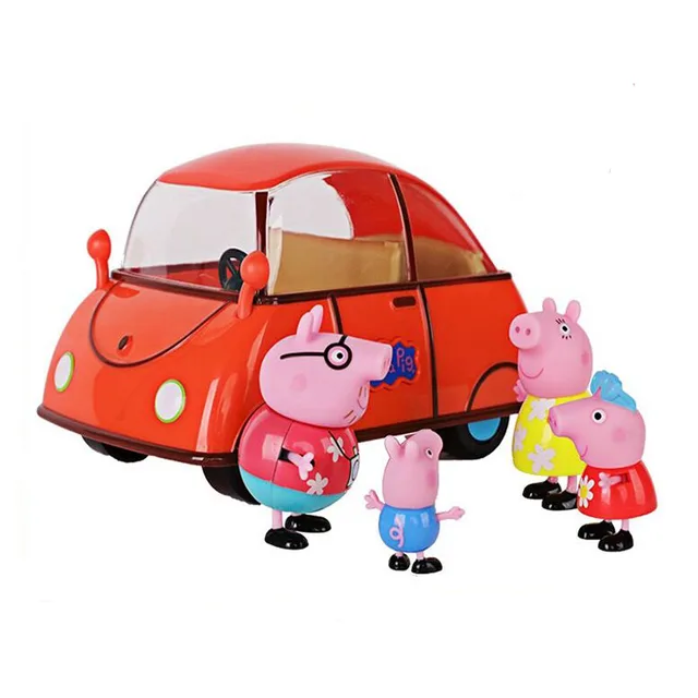 Genuine Peppa Pig Classroom Playset With 5 Figure Early Learning