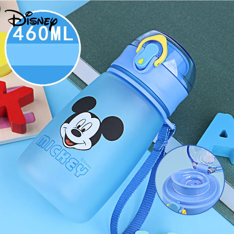 Disney Children's Cup Primary School Drop-proof Plastic Cup Kindergarten Baby Household Portable Summer Straight Drinking Cup