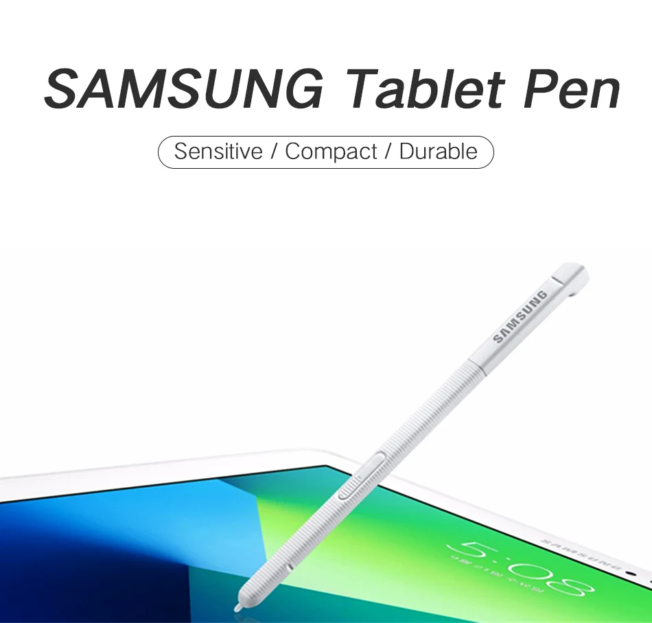 1Samsung Galaxy Tab A 10.1 (2016) P585 P580 S pen 100% Original Touch S-Pen Replaceme Stylus Black White Intelligent