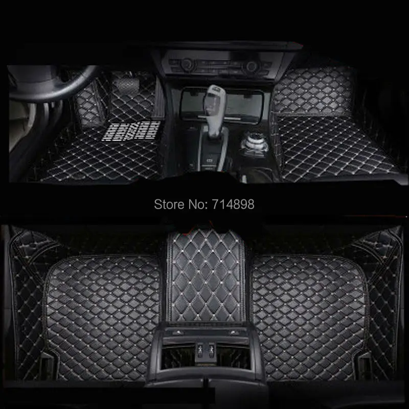 Carnong Leather Car Mat Floor For Volvo C30 Hatchback 2006 2013