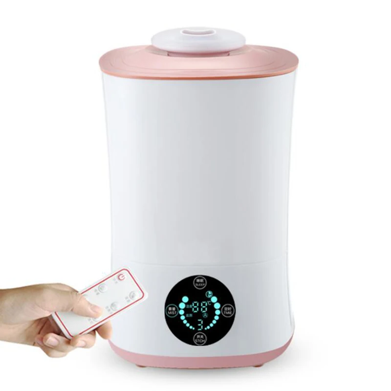

GXZ 4 Liters Ultrasonic Aroma Diffuser Smart Remote Control Air Humidifier Fogger Mist Maker 30W Timing Home Air Purifier
