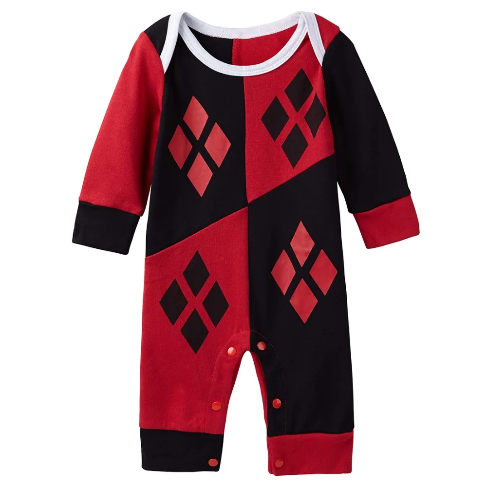 Buy Baby Girls Harley Quinn Costume Rompers Infant