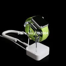 10 pcs/lot Acrylic headphone security display stand with alarm watch display holder